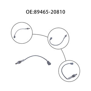 Alta calidad Audi A5 Sportback (2009-2017) A4 B7 (2004-2008) Kit de <span class=keywords><strong>sensor</strong></span> de oxígeno trasero para coche nuevo 1 año número de pieza 89465-20810 - Product Image 4