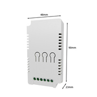Interrupteur d'éclairage cinétique pour appareil domestique intelligent auto-alimenté 5A RF433 Pas de câblage Pas besoin de batterie
