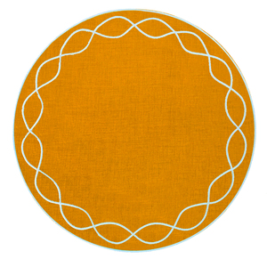 <span class=keywords><strong>Manteles</strong></span> <span class=keywords><strong>Individuales</strong></span> Redondos de Tela Bordada con Diseño Único, Decoración de <span class=keywords><strong>Mesa</strong></span>, <span class=keywords><strong>Manteles</strong></span> <span class=keywords><strong>para</strong></span> <span class=keywords><strong>Mesa</strong></span> de Comedor <span class=keywords><strong>para</strong></span> Uso en Hoteles, Restaurantes al Aire Libre - Product Image 2