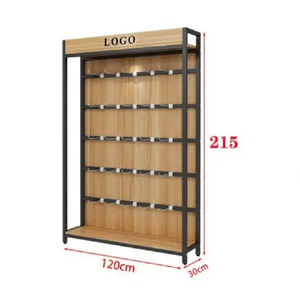 Bằng gỗ siêu thị Kệ hiển thị giá siêu thị quảng cáo Kệ hiển thị - Product Image 6
