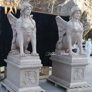 Estatua esférica de piedra para decoración de jardín, estatua <span class=keywords><strong>egipcia</strong></span> de tamaño real para exteriores - Product Image 4