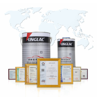 Peinture automobile argentée nacrée 1K à haute teneur en solides, personnalisable pour l'import-export de Chine, idéale pour la réparation et la restauration