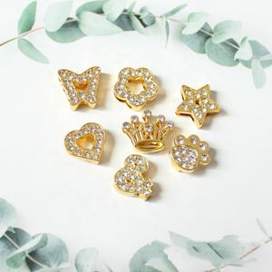 Venta al por mayor de moda personalizada oro rosa dorado 10mm encanto gato DIY nombre personalizado mascota perro <span class=keywords><strong>Collar</strong></span> - Product Image 3