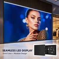 Module d'affichage LED couleur intérieur sans soudure haute résolution pour écran publicitaire de centre commercial et de magasin de détail