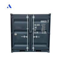 Conteneur de stockage et d'expédition en acier Corten de 8 pieds, certifié CSC ABC, mini, portable, à vendre