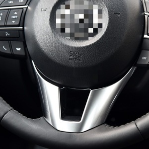 Mazda Steering <b>Wheel</b> Cover Panel <b>Plastic</b> Classic Style Supporting KD45-32-983A Fitment - Product Image 1