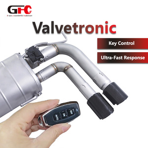 Audi <span class=keywords><strong>Q3</strong></span> FWD 1.4T TFSI (2017) ระบบไอเสียแบบวาล์ว-ส่วนกลางและด้านหลังถังเดี่ยวทางออกคาร์บอนไฟเบอร์ - Product Image 5