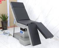 Table chirurgicale électro-hydraulique à double commande MT Medical Professional, base carrée stable en acrylique radiolucent