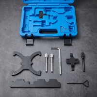 Kit d'outils de calage CIHOO 9 pièces en acier à haute teneur en carbone pour Ford Focus EcoSport Kuga Volvo 1.5T/1.6 Moteur, blocage d'arbre à cames et de vilebrequin