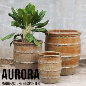 Home and Garden Hot Selling Ceramic <b>Clay</b> Planters Decorations for Home With Free Logo - Product Image 3