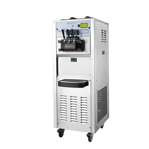 MEHEN MS340 Three Flavors Commercial small ice cream shop used Soft Serve ice cream machine with strong compressor