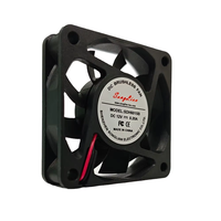 Kipas Pendingin Aksial Mini DC Brushless 6015 60x60x15mm 5v 12v Kecepatan Tinggi Kebisingan Rendah Bantalan Sleeve Kipas Ventilasi Pendingin
