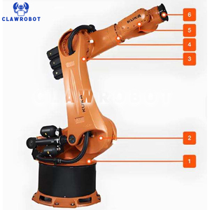 Robot Industrial Multiusos CLAWROBOT KUKA KR de 6 Ejes y 360 kg para Corte Láser, Soldadura, Logística, Almacenamiento y Paletización, Disponible en Stock - Product Image 2