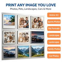 Impression d'art mural magnétique en métal personnalisée de qualité supérieure |   Panneau photo imperméable et anti-rayures, personnalisable avec n'importe quelle image et taille pour la décoration