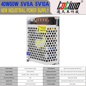 Alimentation à découpage SMPS 5V 8A 10A, 5V <span class=keywords><strong>40W</strong></span> 50W, pour équipement industriel, <span class=keywords><strong>transformateur</strong></span> de puissance pour <span class=keywords><strong>LED</strong></span> - Product Image 6