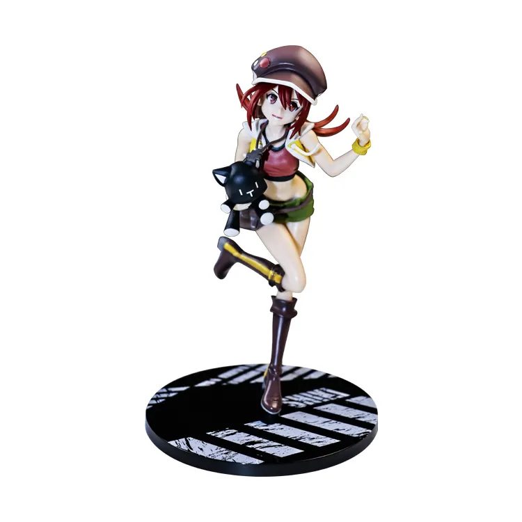 Figura de plástico de vinilo Shiki Misaki figura de acción niñas PVC modelo muñeca juguetes juego de Anime japonés personalizado 3D impresión inyección