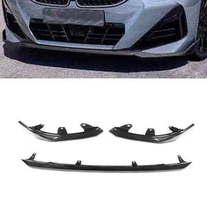 Faldones laterales de labio delantero de fibra de carbono seco de alta calidad difusor trasero y alerón cubierta de espejo de coche y kit de carrocería para <span class=keywords><strong>BMW</strong></span> <span class=keywords><strong>2</strong></span>-Series G42 - Product Image 2