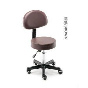 Beauty chair with sliding wheels rotating height adjustable backrest specially designed for beauty <b>salons</b> nail <b>salons</b> - Product Image 5