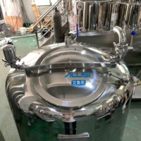 Réservoir de stockage en acier inoxydable pour eau, bière, lait, vin, cosmétiques, parfums, réservoir de stockage mobile