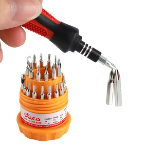 Veeo 31 In 1 <b>Screwdriver</b> <b>Set</b> With Magnetic <b>Bits</b> For Mobile Phone Computer Repair Tools Chrome Vanadium Steel - Product Image 4