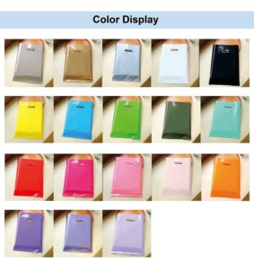 ถุงหิ้วพลาสติก PE แบบใช้ซ้ำได้ ตัดแบบไดคัท สำหรับบรรจุภัณฑ์เสื้อผ้า ใช้ในซูเปอร์มาร์เก็ต ปรับแต่งลวดลายและโลโก้ได้ ถุงช้อปปิ้ง - Product Image 6