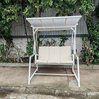 2025 Nouvelle chaise balançoire en PC 3 places pour patio