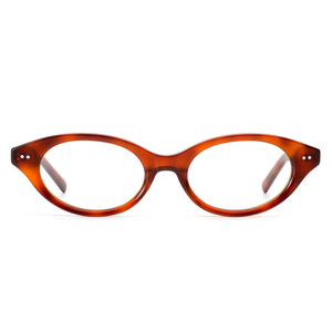 แว่นตาแฟชั่นทรงกลมสไตล์เกียกชิคจาก Factory Eyewear กรองแสงสีฟ้า ผลิตจากอะซิเตททนทาน ลายเรียบ - Product Image 2