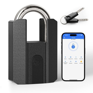 Cadenas intelligent robuste à empreinte digitale, étanche IP67, Bluetooth, antivol, contrôle par application pour salle de sport, clôture, abri, piscine, unité de stockage - Product Image 1