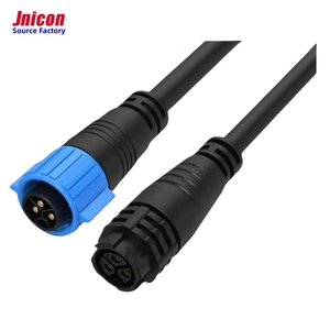 Jnicon M19 20A Ngoài Trời IP67 Không Thấm Nước Cáp Dây Cắm Nam Nữ Bảng Điều Chỉnh Núi Ổ Cắm 2 3 4 5 Tùy Chỉnh Pins Kết Nối - Product Image 4