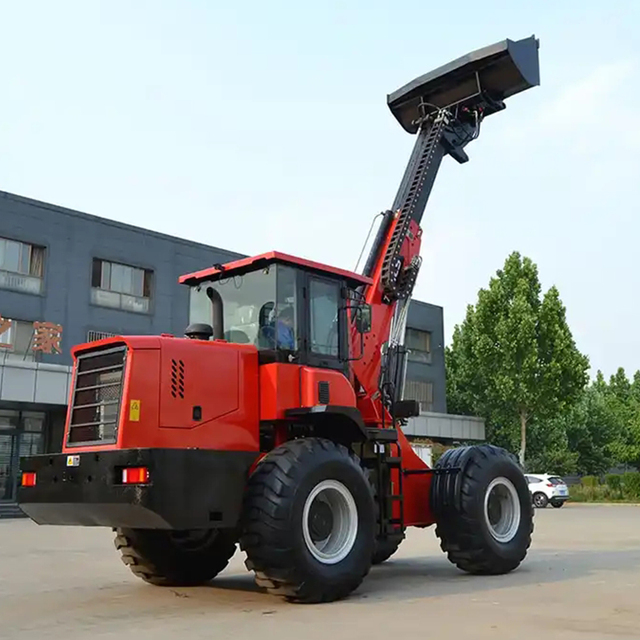 Best Compact Manufacturers Four-wheel Hydraulic Wheel Loader Power Strong Small Wheel Loader for Sale