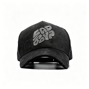 Casquette Dandi avec logo diamant, prix usine, casquette de sport américaine en daim, doublure en satin, tendance, pour le cyclisme en extérieur et la performance - Product Image 5