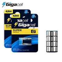 Batería de 6 Voltios 4LR44 para Collar de Perro, Baterías Alcalinas de 6 V 476A / PX28A / A544 / K28A / L1325