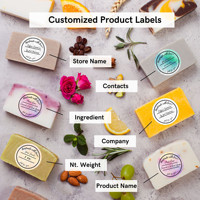 Etiquetas Adhesivas con Código de Barras y Logotipo Personalizado Premium, Precio de Fábrica, Resistentes al Agua, Holográficas, para Negocios y Eventos