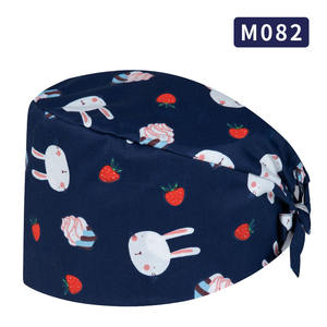 Modello di supporto personalizzato 100% puro cotone salone di bellezza clinica uso istituto sanitario infermiere Scrub cappello chirurgico - Product Image 4