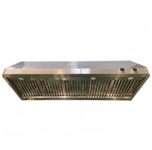 60 Inch 2000m³/hr Double Motors Hood in Stainless Steel, Baffle Filter, 3-Speed, Round Digital Dial Touch-screen Control - Product Image 1