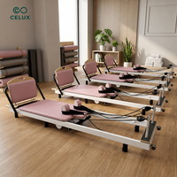 Nouvel équipement de Pilates pliable en métal pour la maison, lit de Pilates pliable, ensemble de machine en acier au carbone pour la pratique du Pilates à domicile - En promotion