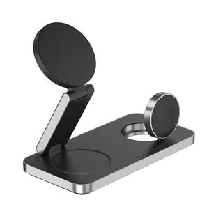 Estación de Carga Inalámbrica 3 en 1, Carga el Teléfono, el Reloj y los Auriculares en un Elegante Soporte - Product Image 1