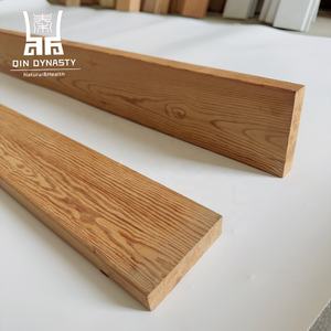 ألواح خشبية حديثة التصميم من الخشب المعالج حراريًا 4000×95×21 ملم بلون بني داكن من خشب الصنوبر الصلب صديقة للبيئة بتقنية الترمو-دي مع ضمان لمدة 3 سنوات - Product Image 1