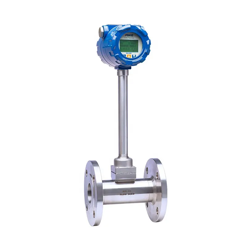 Digitalanzeige wirbel-flussmeter dampf gas-flussmeter wasser-flussmeter sensor preis elektronischer wirbel-flussmeter sensoren