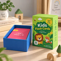 Cartes éducatives personnalisées, cartes de jeu, jeu de cartes, emballage en boîte en carton, impression personnalisée, fabricant OEM en gros
