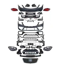 Kit de Carrocería para Mercedes-Benz Clase S W222 S63 <span class=keywords><strong>Maybach</strong></span> <span class=keywords><strong>S65</strong></span> Parachoques S450 Incluye Rejilla y Espejos Laterales - Modificación/Actualización - Product Image 2