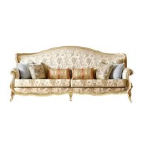 Canapé d'angle européen en tissu rembourré à prix de gros avec structure en bois pour salon