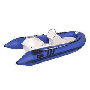 <span class=keywords><strong>Bateau</strong></span> gonflable à voilure <span class=keywords><strong>Semi</strong></span>-<span class=keywords><strong>rigide</strong></span> CE 12,7 pieds RIB390 en PVC Hypalon pour l'aviron - Product Image 2