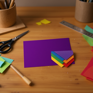 Tessuto Non Tessuto Ilan Viola 40x60 Cm Materiale per Artigianato - Product Image 2