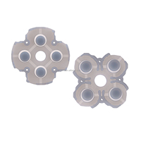 Clavier en silicone de remplacement pour manette PS5 V1 V2 V3, boutons conducteurs, pièces de réparation