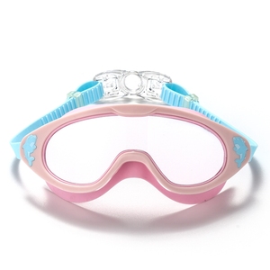 نظارات حماية للعين من خلال إطار كبير للأطفال بدون تسرب مضاد للضباب وحماية من خلال نظارات سباحة كرتونية لحماية الدلفين للأطفال - Product Image 3