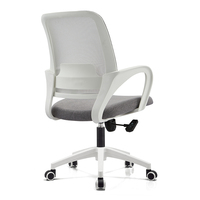 Vente en gros, mobilier de maison moderne, dossier central, pivotant, ergonomique, bon marché, chaise de personnel, bureau, ordinateur, chaise en maille