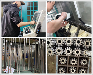 Worm Gear HOB Máy cắt Công cụ Cắt tuabin mmodule bánh <span class=keywords><strong>hobbing</strong></span> <span class=keywords><strong>Cutter</strong></span> <span class=keywords><strong>HSS</strong></span> hobs cho gia công tuabin và bánh răng sâu - Product Image 4