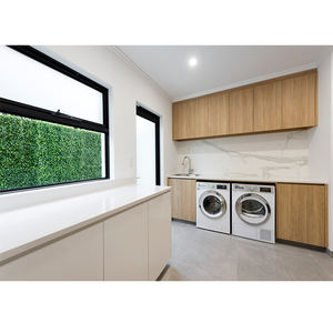 Mobile Lavanderia <span class=keywords><strong>per</strong></span> Lavatrice Impermeabile con Lavatoio in Stile Moderno <span class=keywords><strong>Cesti</strong></span> e Sacchi Portabiancheria - Product Image 4