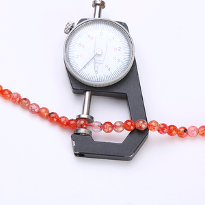 Cuentas Sueltas de Ágata Natural de Corte Brillante de 1 Quilate para la Fabricación de Joyas, 8 mm de Altura - Product Image 2